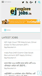 Mobile Screenshot of explorejobs.in